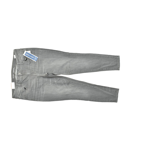 NEW Old Navy Rockstar Mid-Rise Gray Jeans Women's Plus Size 14 Regular - Picture 1 of 8